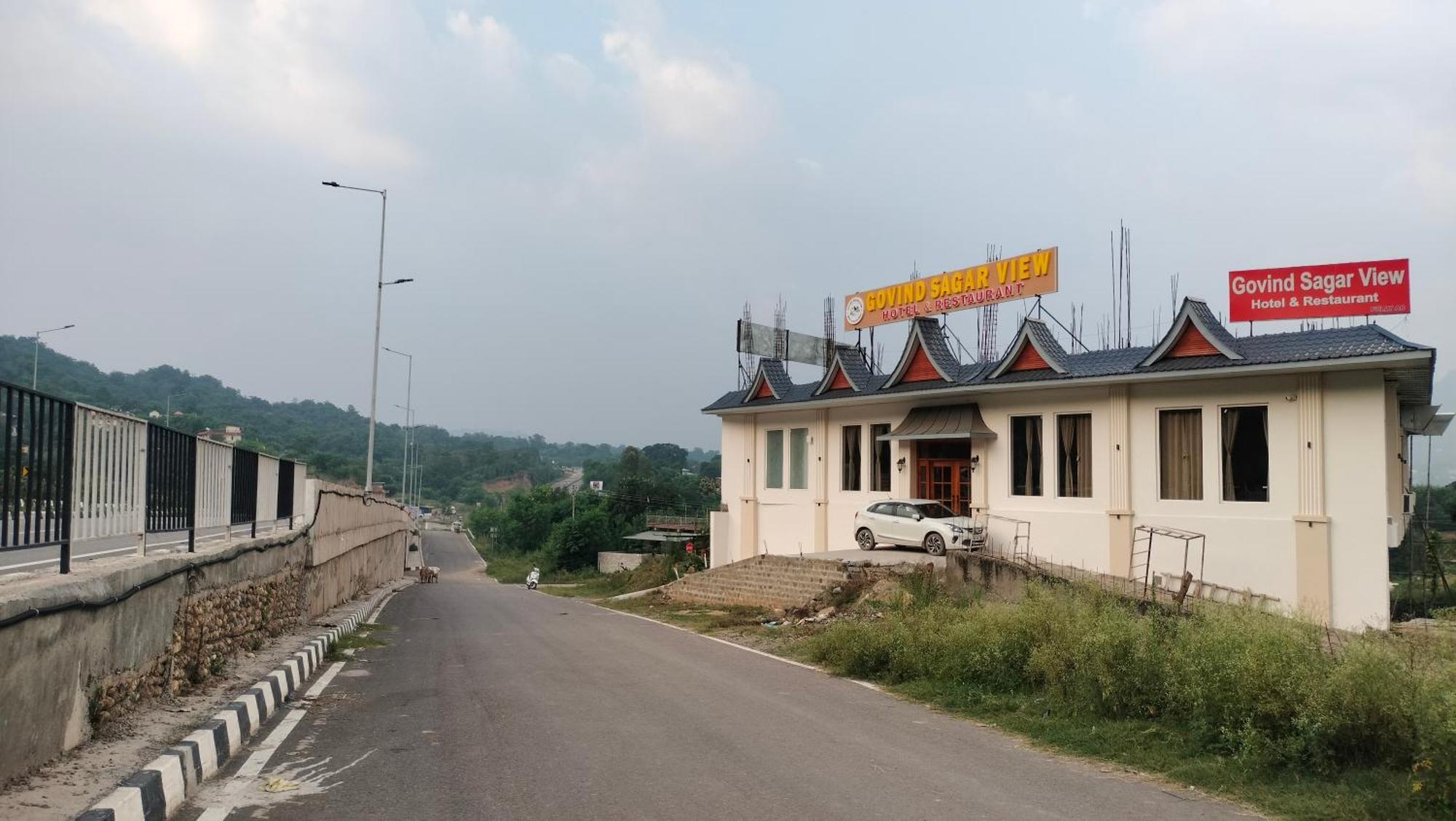 Govind Sagar View Hotel & Restaurant Bilaspur  Exterior foto